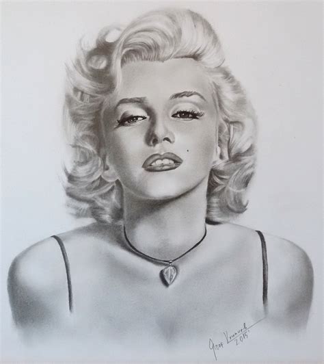 Marilyn Monroe Drawing Pencil At Getdrawings Free Download