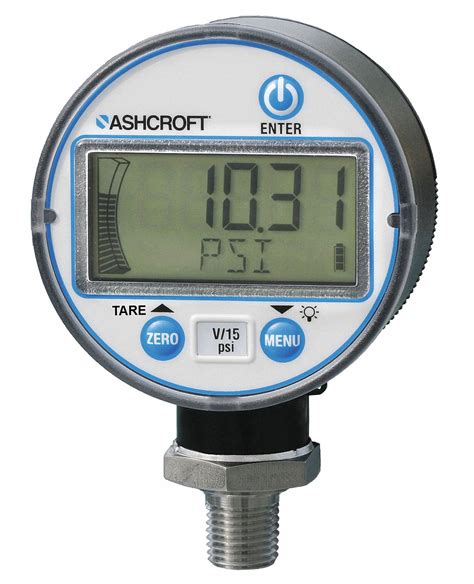 Ashcroft Dg2551n1nam02l100 Ashcroft Digital Pressure Gauge 0 To 100