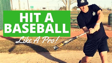 how to hit a baseball like a pro baseball hitting tips youtube