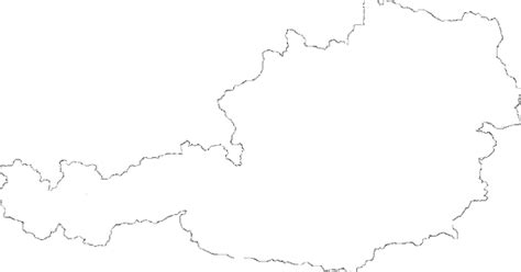 Political Map Of Austria Isolated On Transparent Background Stock Images