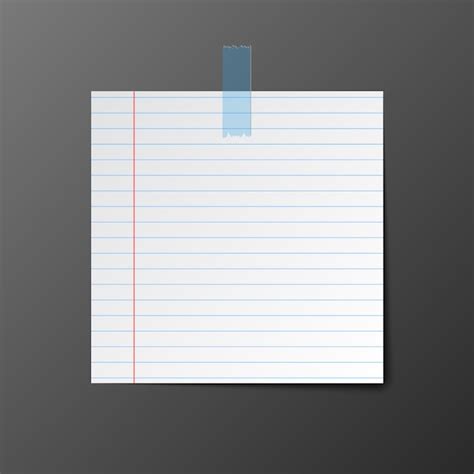 Premium Vector Post Note Paper With Shadow