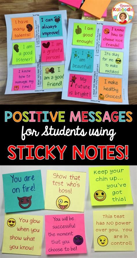 Positive Messages For Students That Truly Pack A Punch Student