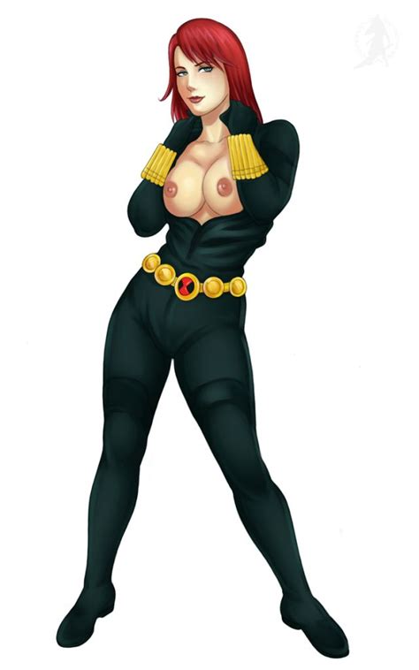 Sexy Shield Operative Black Widow Nude Porn Pics Luscious Hentai