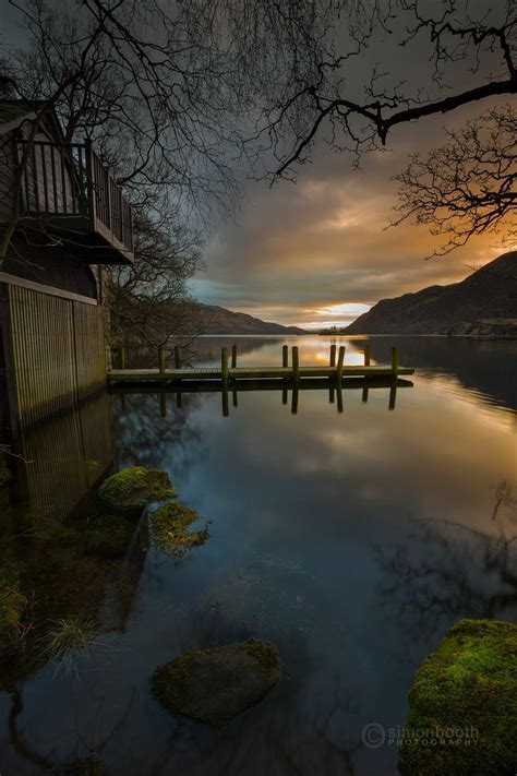 Ullswater Boathouse Lake District National Park By Simon