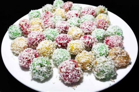 Resep Klepon Singkong Pelangi Yang Manis Dan Kenyal