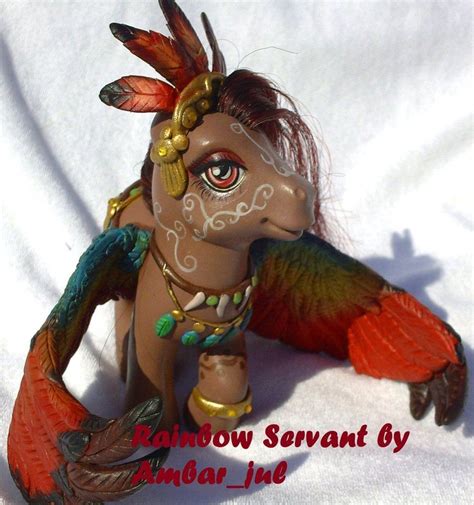 Pony Custom Rainbow Servant By Ambarjulieta On Deviantart Pony