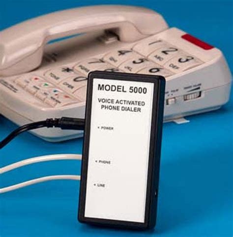 Model 5000 Voice Activated Phone Dialer Free Shipping