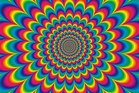 Free Illustration Psychedelic Colours Vibrant Free Image On