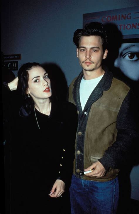 Winona Ryder Johnny Depp Winona Ryder Johnny Depp And Winona Young