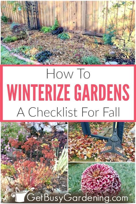 How To Winterize Your Garden In The Fall Get Busy Gardening