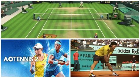 3 Best Tennis Games For Pc