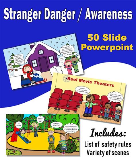 Stranger Awareness And Safety Powerpoint Stranger Danger