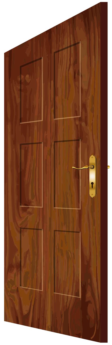 Wooden Door Clipart
