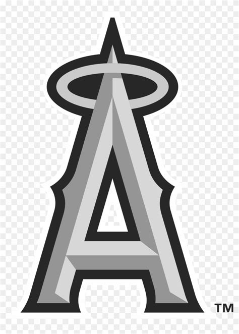 Los Angeles Angels Logo Black And White Anaheim Angels Logo Vector