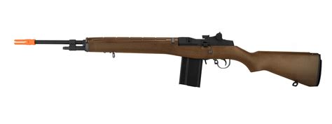 We Tech Full Metal M14 Gas Blowback Airsoft Sniper Rifle Imitation Wood