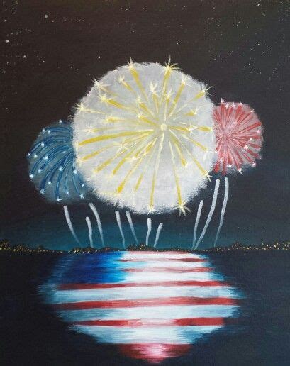 4th Of July Paintings Painting Watercolor
