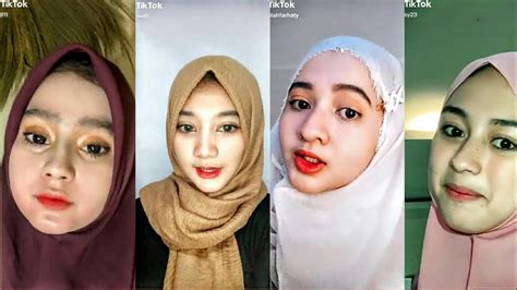 kumpulan tik tok cewek hijabers cantik part1 youtube