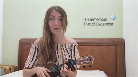 I still remember the third of december, me in your sweater you said it looked better on me. Heather - Conan Gray - Ukulele cover + lyrics - YouTube