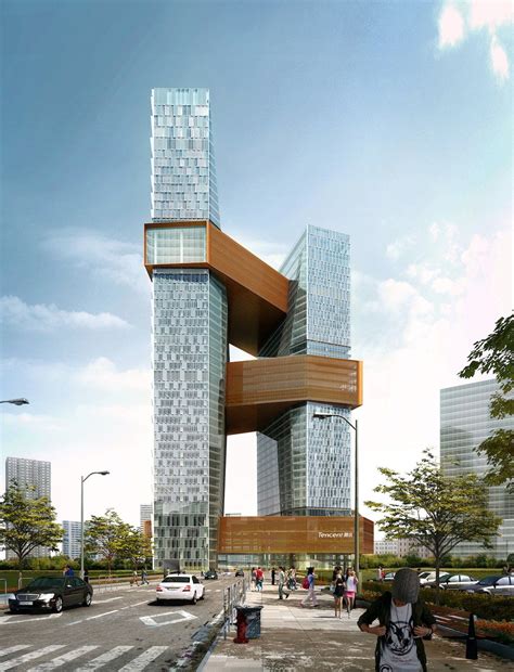Tencent Is Building A Stunning New Vertical Campus In China
