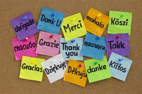 Thank You In Different Languages Michael Kerr