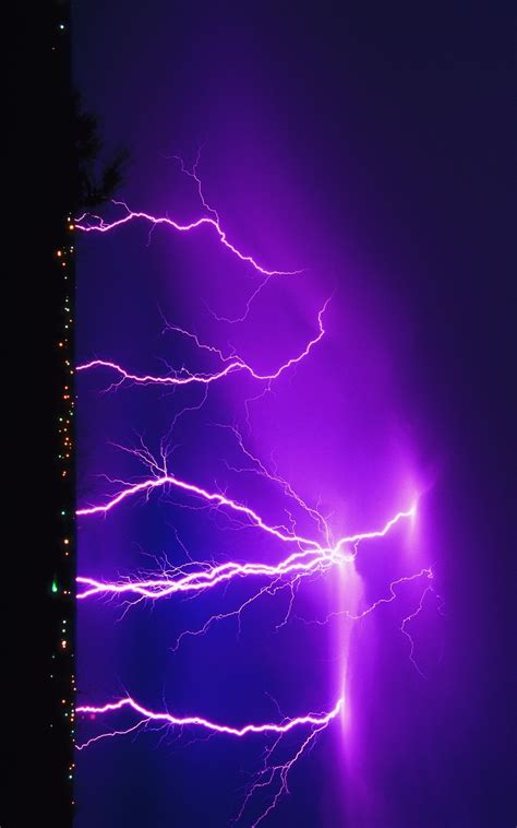 Purple Lightning Lightning Photography Purple Lightning Lightning Storm