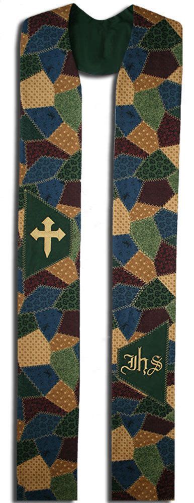 Clergy Stole Green Clergy Stole Ordinary Time Clergy Stole Etsy In