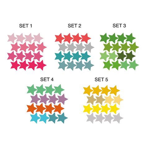 Star Wall Sticker Set By Oakdene Designs