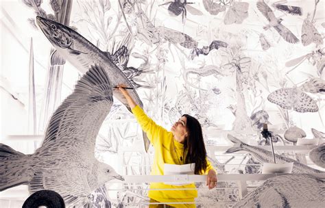 Es Devlin Draws 243 Endangered Species For Her Illuminated Dome ‘come