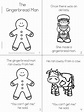 Gingerbread Man Printables - Classroom Freebies | Gingerbread man ...