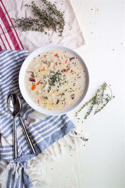 This lactose free clam chowder recipe is extra creamy and easy to make! Thick & Creamy Dairy Free Clam Chowder | Recipe | Dairy ...