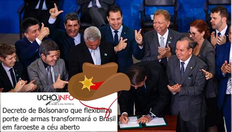 Decreto de Bolsonaro que flexibiliza porte de armas transformará o