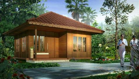 Jika rumah pedesaan ditingkatkan efisiensi lahannya, maka akan menyisakan. 70 Desain Rumah Kayu Minimalis Sederhana dan Klasik ...