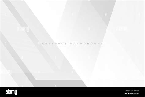 White And Soft Grey Geometric Abstract Background White Abstract