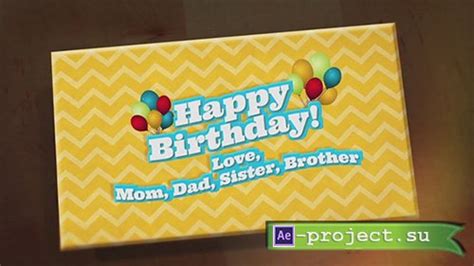 You found 112 birthday premiere pro templates from $12. FluxVfx: Happy Birthday Pop Up Book - After Effects ...