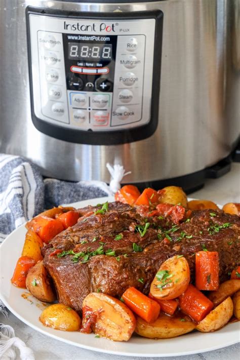 the best easy instant pot pot roast recipe sweet cs designs