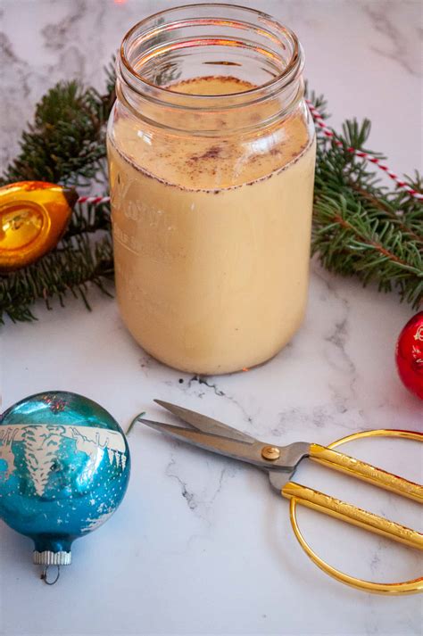 A Quick And Easy Cooked Eggnog Recipe Little House Big Alaska