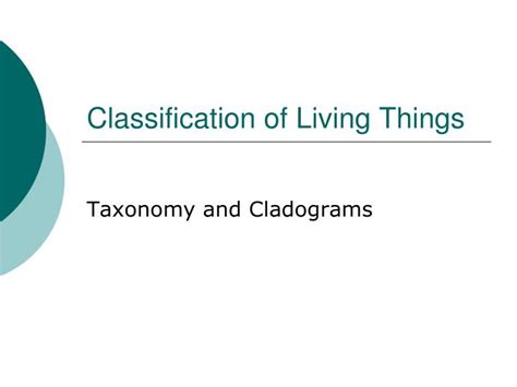 Ppt Classification Of Living Things Powerpoint Presentation Free Images