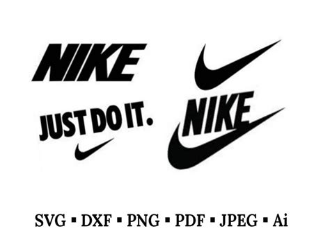 Nike Svg Bundle 75 File Svg Png Dxf Eps Free
