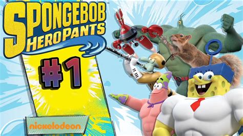 Spongebob Heropants Walkthrough Part 1 Level 1 Hd Youtube