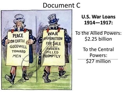 Ppt Why The Usa Entered Wwi Powerpoint Presentation Free Download