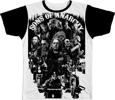 Camisa Camiseta Filhos Da Anarquia Sons Of Anarchy Jax 30