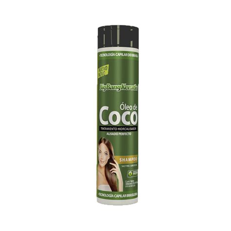 Shampoo Óleo De Coco Big Bang Keratin