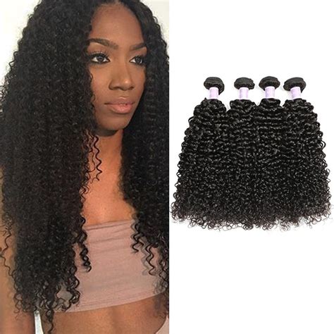 Best reviews guide analyzes and compares all curly weaves of 2021. DSoar best curly human hair weave bundles 4 PCS natural ...