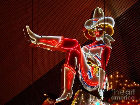 Neon Cowgirl Photograph By Eva Kato Fine Art America