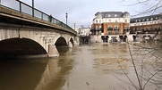 Flood in Staines-Upon-Thames, Surrey - YouTube