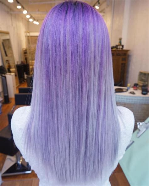 Straight Purple Blonde Hair Purple Blonde Hair Purple Hair Highlights