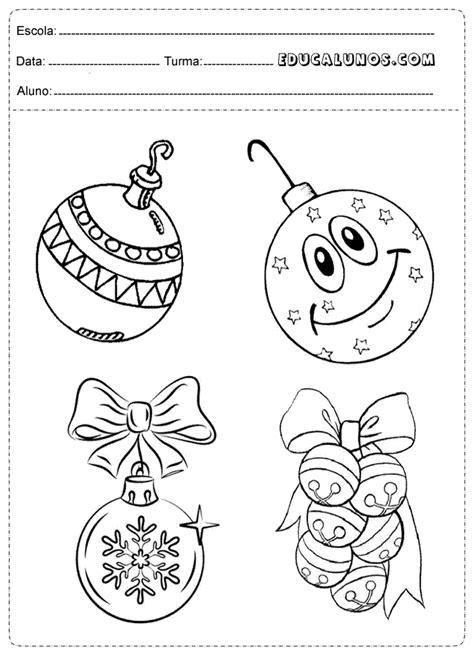 Desenhos Para Colorir Sobre O Natal Atividades Pedagógicas