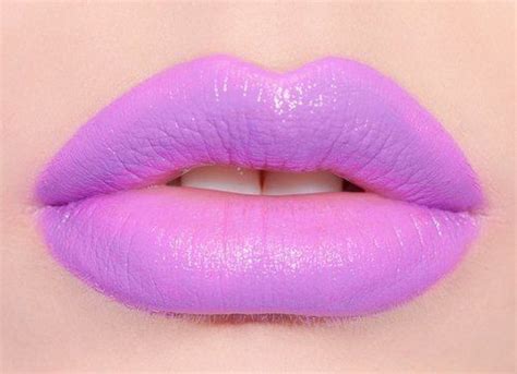Light Purple Lips Opaque Lipstick Purple Lips Lip Colors