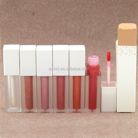 Diy Shiny Plumping Matte Nude Clear Private Label Lipgloss Wholesale