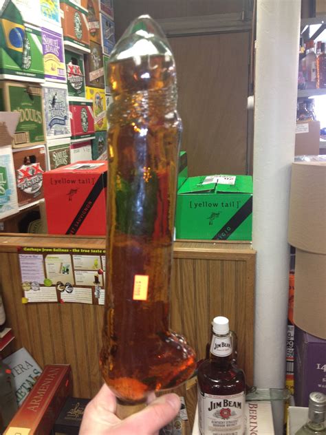 So Theres Actually A Bottle Of Liquor Shaped Like This